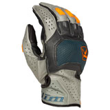 Klim Badlands Aero Pro Short Gloves Petrol/Strike Orange