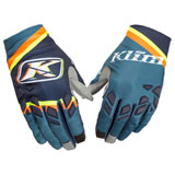 Klim Women's XC Lite Gloves 2022 Shattered Petrol