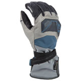 Klim Badlands GTX Long Gloves Monument Grey/Petrol