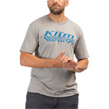 Klim Foundation T-Shirt Heathered Grey/Imperial Blue