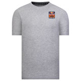 KTM Red Bull Racing Team Backprint T-Shirt Grey