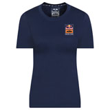 KTM Women's Red Bull Backprint T-Shirt Blue