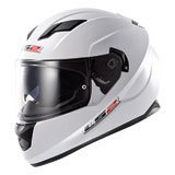 LS2 Stream Motorcycle Helmet White