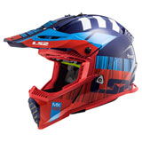 LS2 Gate Xcode Helmet Red/Blue
