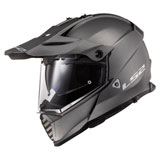 LS2 Blaze Adventure Motorcycle Helmet Matte Titanium