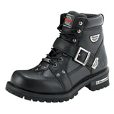 MMCC Road Captain Motorcycle Boots Black