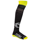 Moose Racing Knee Brace Socks Black/Hi-Viz