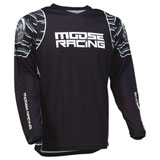 Moose Racing Qualifier Jersey Black/White/Grey