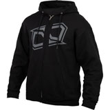 MSR™ Icon Slant Zip-Up Hooded Sweatshirt Black