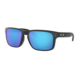 Oakley Holbrook Sunglasses Matte Black Frame/Prizm Sapphire Polarized Lens