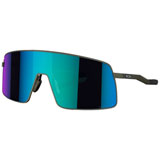 Oakley Sutro Ti Sunglasses Satin Lead Frame/Prizm Sapphire Lens