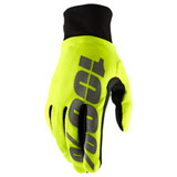 100% Hydromatic Gloves Neon Yellow