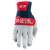 O'Neal Racing Airwear Gloves 2022 Grey/Blue/Red