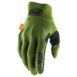 100% Cognito Gloves Army Green/Black