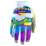 O'Neal Racing Mayhem Crackle 91 Gloves Yellow/White/Blue