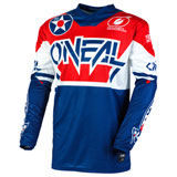 O'Neal Racing Youth Element Warhawk Jersey 2023 Blue/Red