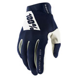 100% Ridefit Gloves Navy/White