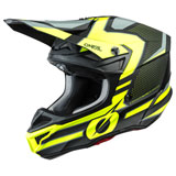 O'Neal Racing 5 Series Helmet 2021 Sleek Black/Neon Yellow