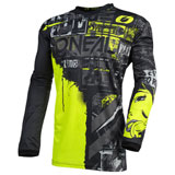 O'Neal Racing Youth Element Ride Jersey Black/Neon Yellow