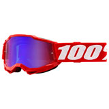 100% Youth Accuri 2 Goggle Red Frame/Red Mirror Lens