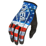 O'Neal Racing Mayhem USA Gloves Red/White/Blue