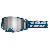 100% Armega Goggle Albar Frame/Silver Flash Lens