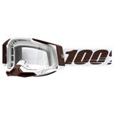 100% Racecraft 2 Goggle Snowbird Frame/Clear Lens