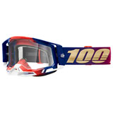 100% Racecraft 2 Goggle United Frame/Clear Lens