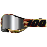 100% Accuri 2 Goggle Mission Frame/Silver Flash Lens