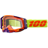 100% Racecraft 2 Goggle Panam Frame/Clear Lens