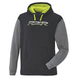 Polaris RZR Logo Hooded Sweatshirt Grey/Lime