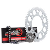 Primary Drive Alloy Kit & 420 MC Chain Silver Rear Sprocket