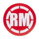 Rocky Mountain ATV/MC Icon Reflective Decal Red