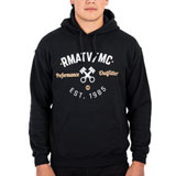 Rocky Mountain ATV/MC Vintage Hooded Sweatshirt Black