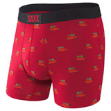 SAXX Vibe Boxer Briefs Red Holiday Errand