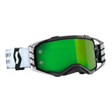Scott Prospect Goggle Black-White Frame/Green Chrome Lens