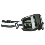 Scott Hustle Aqua Goggle Black Frame/Dark Grey Polarized Lens