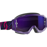 Scott Hustle X Goggle 2021 Purple-Pink Frame/Purple Chrome Lens