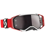 Scott Prospect Goggle Red-Black Frame/Silver Chrome Lens