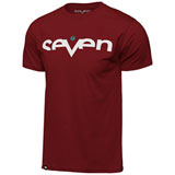 Seven Brand T-Shirt Burgundy