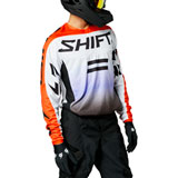 Shift WHIT3 Label Fade Jersey Black/White/Orange
