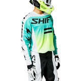 Shift WHIT3 Label Fade Jersey White/Green