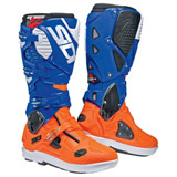 Sidi Crossfire 3 SRS LTD Boots Flo Orange/Blue/White