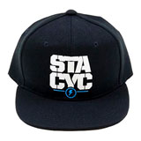 STACYC Youth Snapback Hat Black