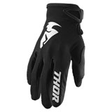 Thor Youth Sector Gloves Black