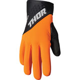Thor Spectrum Cold Weather Gloves Orange/Black