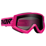 Thor Combat Racer Sand Goggle Flo Pink/Black