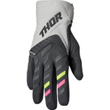 Thor Women's Spectrum Gloves Grey/Charcoal