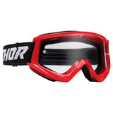 Thor Youth Combat Racer Goggle Red/Black
