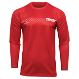 Thor Youth Sector Minimal Jersey Red